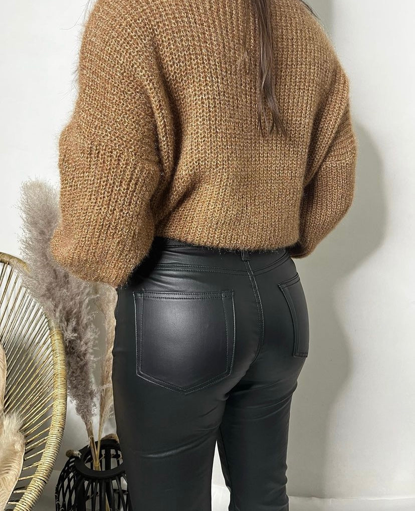Pantalon simili