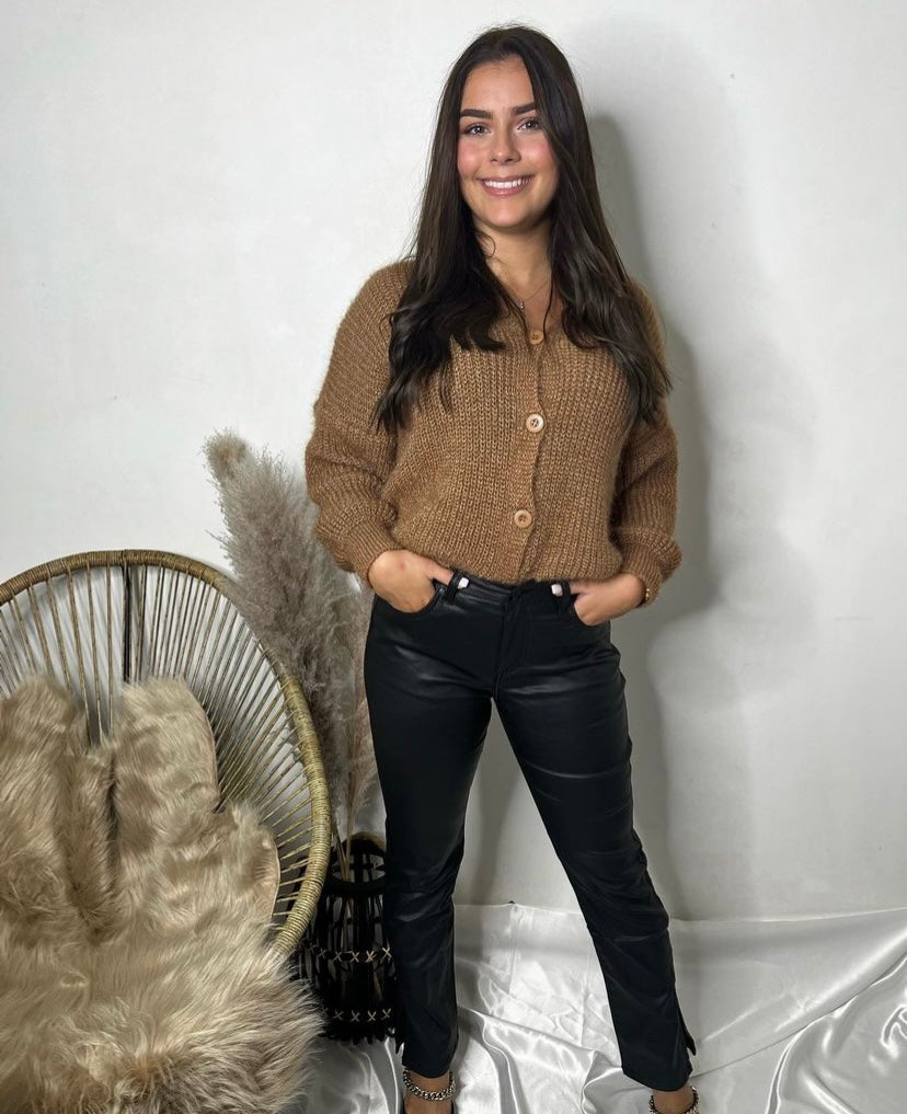 Pantalon simili
