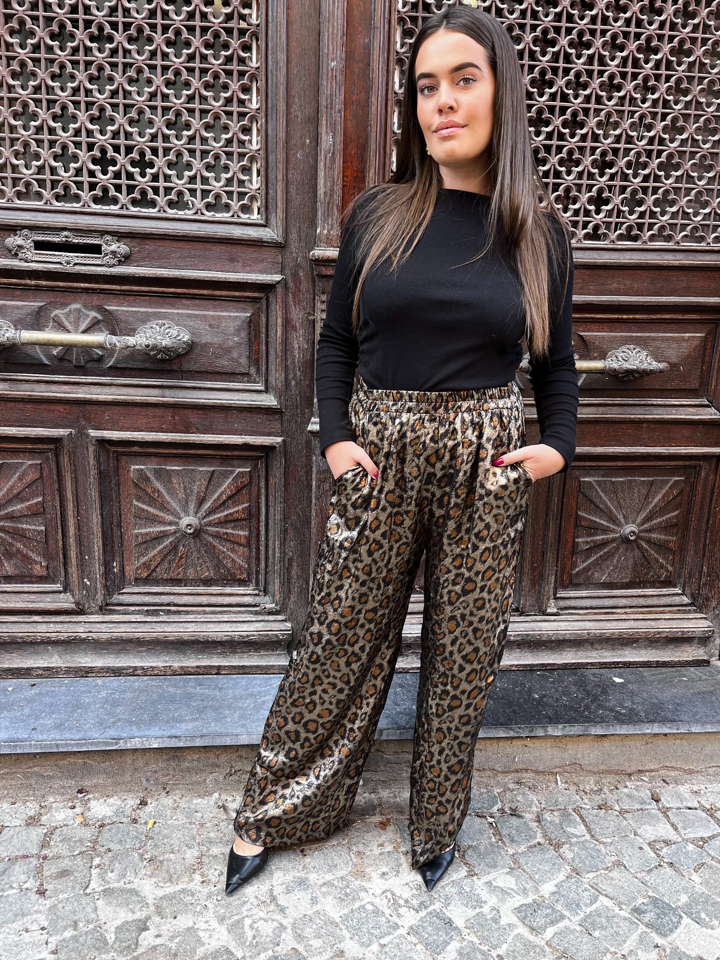 Pantalon Malia satiné