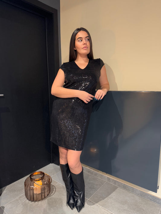 Robe noire Bianca