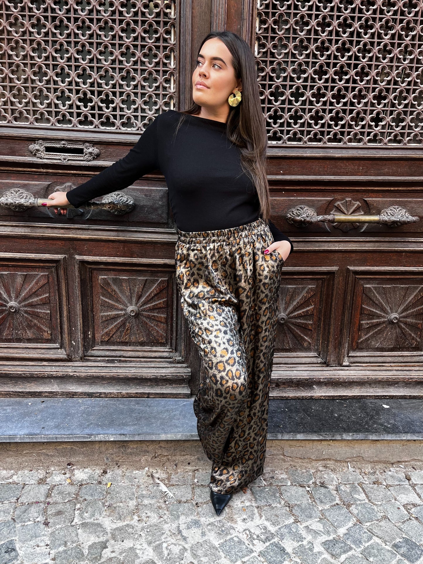 Pantalon Malia satiné