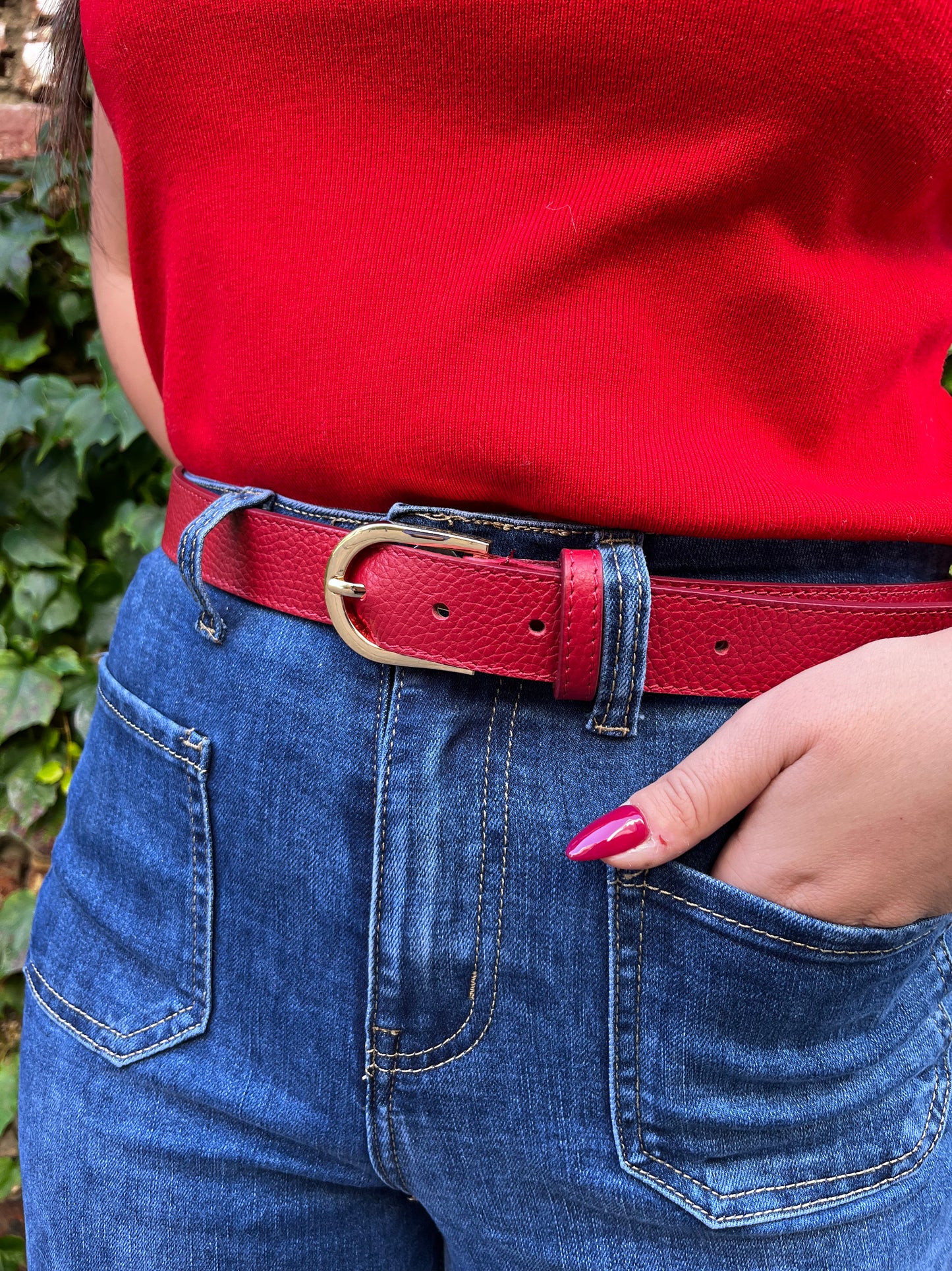 Ceinture bordeaux ❤️🔥