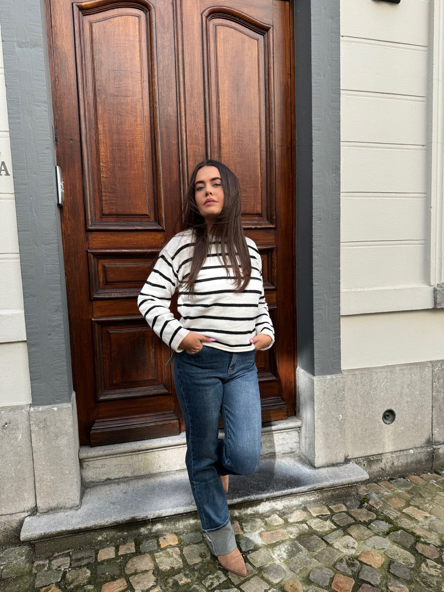 Pull marin "Amour"đź’™