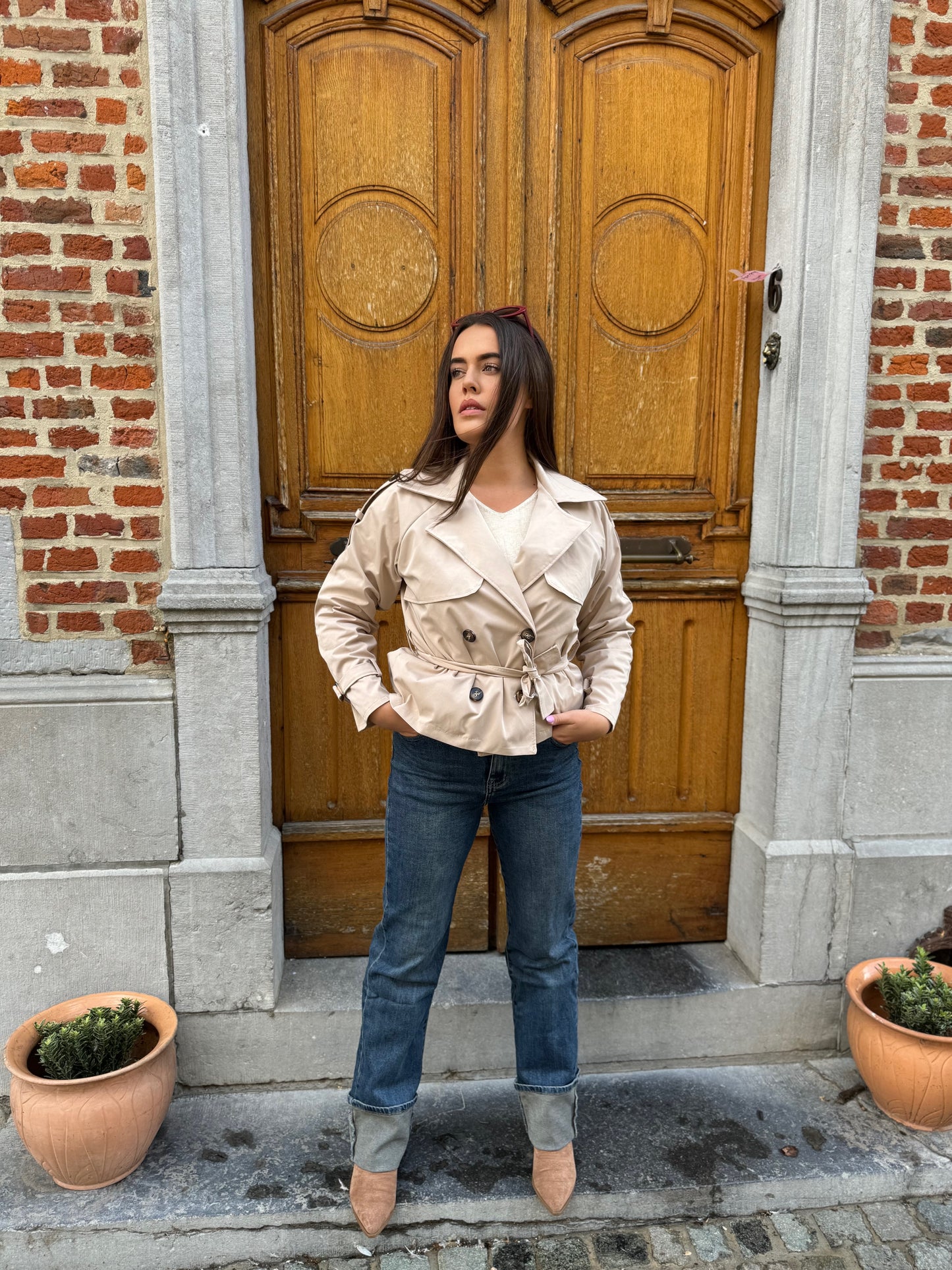 Trench court beige 🤎